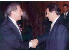 Mr Monte with Producer Director